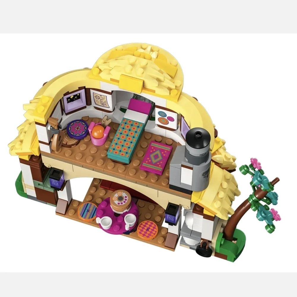Retired LEGO 43231 Disney Princess Asha's Cottage 509 Pcs Complete with Manual